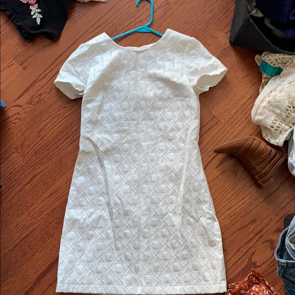 White dress